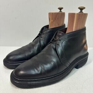 EXCELLENT Alden 1272S Chukka Boot Dark Brown Kudu Chromexcel Made in USA 9 D